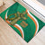 Custom Ireland Rugby Rubber Doormat Green Celtic Knot Summer Paris 2024 - Wonder Print Shop