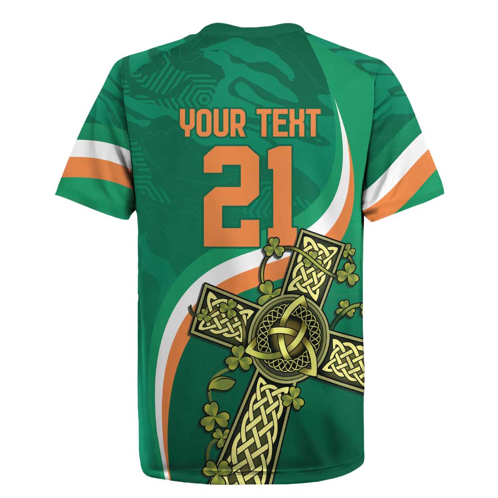 Custom Ireland Rugby Rugby Jersey Green Celtic Knot Summer Paris 2024 - Wonder Print Shop