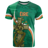 Custom Ireland Rugby T Shirt Green Celtic Knot Summer Paris 2024 - Wonder Print Shop