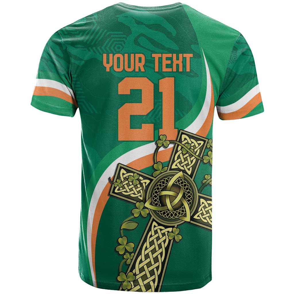 Custom Ireland Rugby T Shirt Green Celtic Knot Summer Paris 2024 - Wonder Print Shop