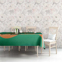 Custom Ireland Rugby Tablecloth Green Celtic Knot Summer Paris 2024 - Wonder Print Shop