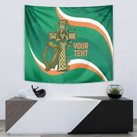 Custom Ireland Rugby Tapestry Green Celtic Knot Summer Paris 2024 - Wonder Print Shop