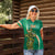 Custom Ireland Rugby Women Polo Shirt Green Celtic Knot Summer Paris 2024 - Wonder Print Shop