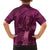 Ireland Rugby Family Matching Off The Shoulder Long Sleeve Dress and Hawaiian Shirt Maroon Celtic Knot Summer Paris 2024 - Wonder Print Shop