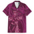 Ireland Rugby Family Matching Off The Shoulder Long Sleeve Dress and Hawaiian Shirt Maroon Celtic Knot Summer Paris 2024 - Wonder Print Shop