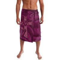 Ireland Rugby Lavalava Maroon Celtic Knot Summer Paris 2024 - Wonder Print Shop