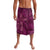 Ireland Rugby Lavalava Maroon Celtic Knot Summer Paris 2024 - Wonder Print Shop