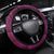 Ireland Rugby Steering Wheel Cover Maroon Celtic Knot Summer Paris 2024 - Wonder Print Shop