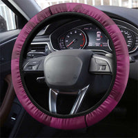 Ireland Rugby Steering Wheel Cover Maroon Celtic Knot Summer Paris 2024 - Wonder Print Shop