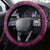 Ireland Rugby Steering Wheel Cover Maroon Celtic Knot Summer Paris 2024 - Wonder Print Shop