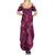 Ireland Rugby Summer Maxi Dress Maroon Celtic Knot Summer Paris 2024 - Wonder Print Shop