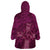 Ireland Rugby Wearable Blanket Hoodie Maroon Celtic Knot Summer Paris 2024 - Wonder Print Shop