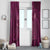Ireland Rugby Window Curtain Maroon Celtic Knot Summer Paris 2024 - Wonder Print Shop