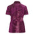 Ireland Rugby Women Polo Shirt Maroon Celtic Knot Summer Paris 2024 - Wonder Print Shop