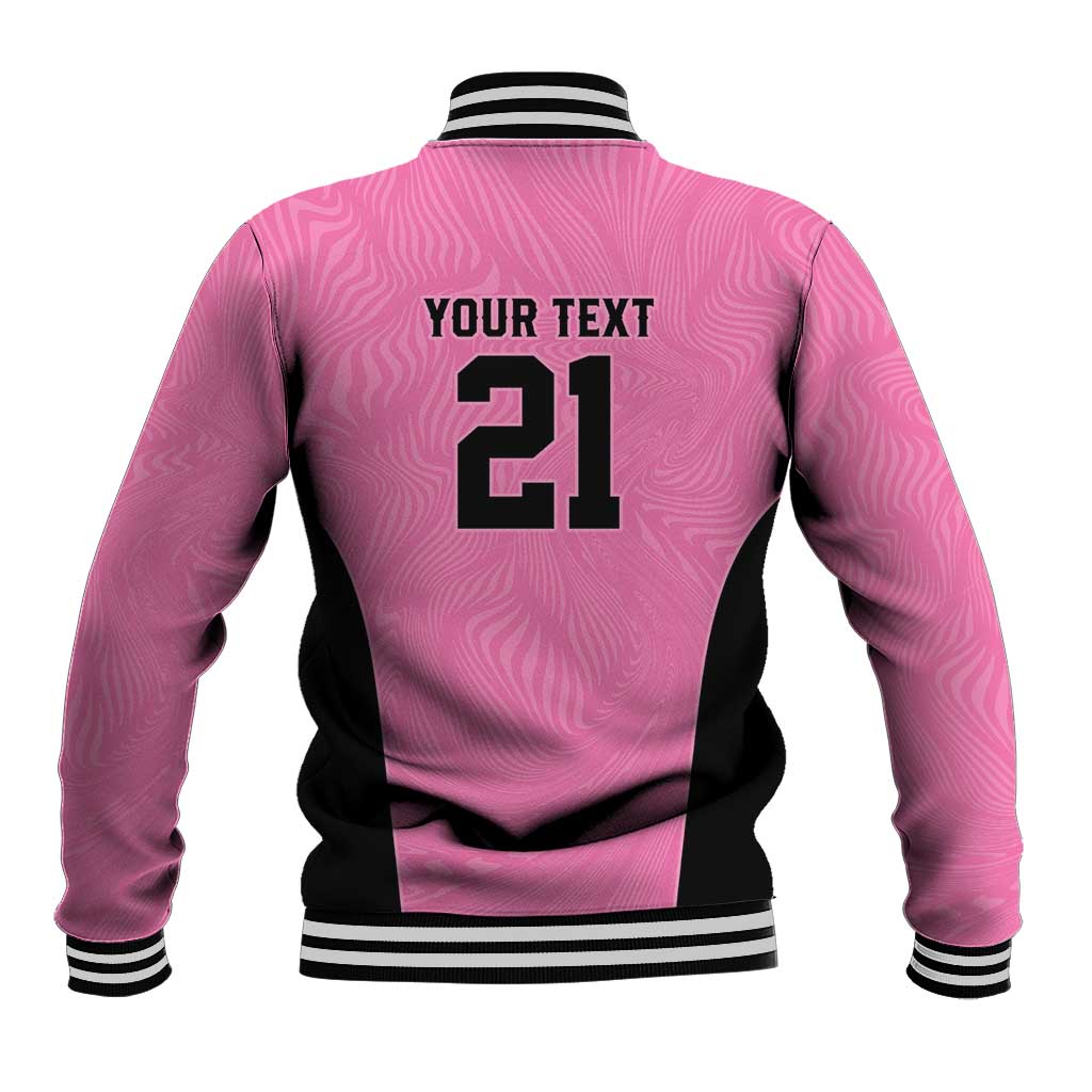 Bermuda Cricket Custom Baseball Jacket Quo Fata Ferunt Sporty - Wonder Print Shop