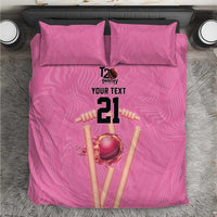 Bermuda Cricket Custom Bedding Set Quo Fata Ferunt Sporty - Wonder Print Shop