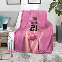 Bermuda Cricket Custom Blanket Quo Fata Ferunt Sporty - Wonder Print Shop