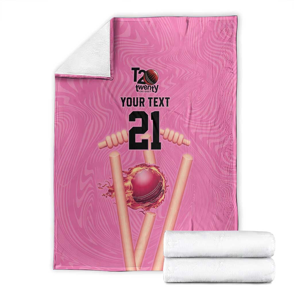 Bermuda Cricket Custom Blanket Quo Fata Ferunt Sporty - Wonder Print Shop