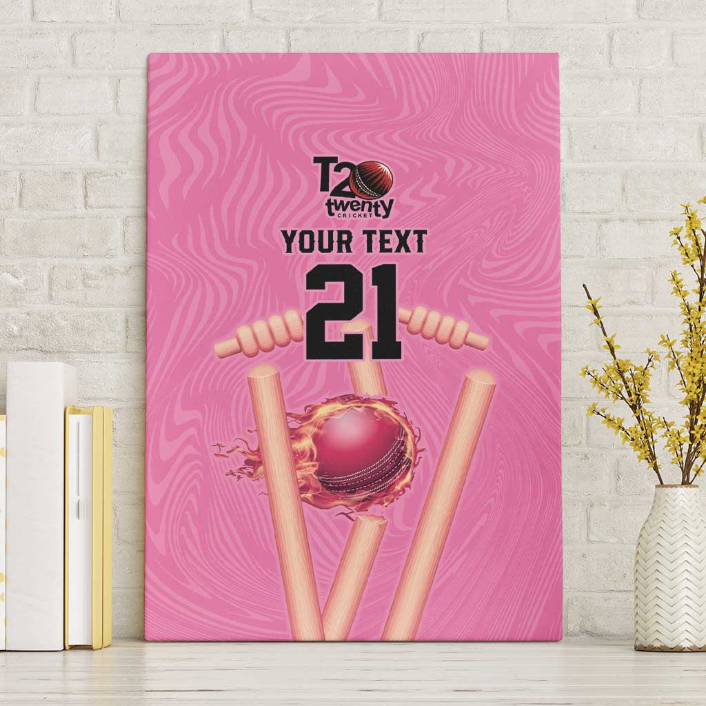 Bermuda Cricket Custom Canvas Wall Art Quo Fata Ferunt Sporty - Wonder Print Shop