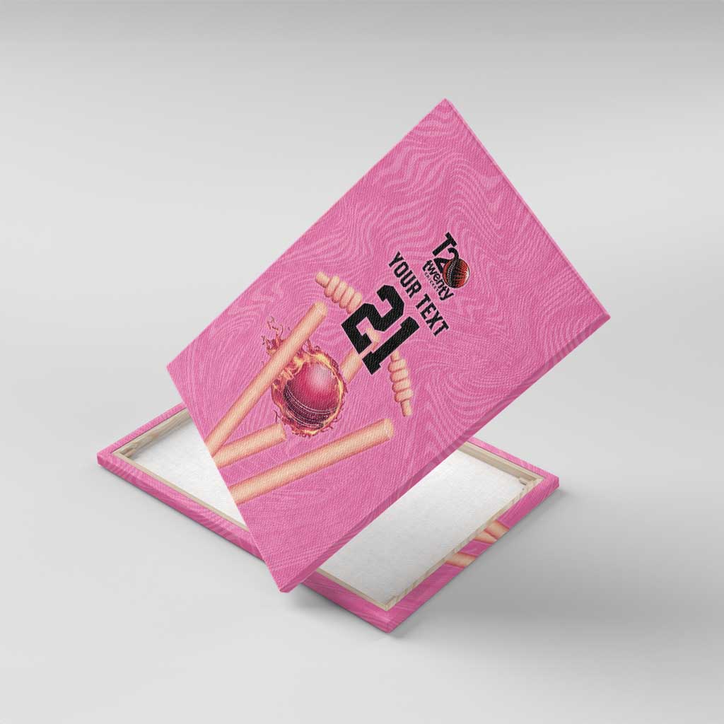 Bermuda Cricket Custom Canvas Wall Art Quo Fata Ferunt Sporty - Wonder Print Shop