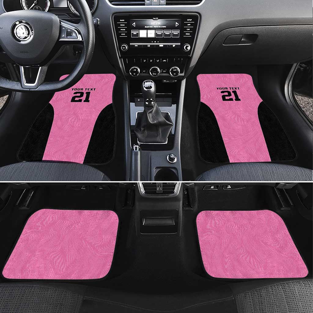 Bermuda Cricket Custom Car Mats Quo Fata Ferunt Sporty - Wonder Print Shop