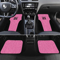 Bermuda Cricket Custom Car Mats Quo Fata Ferunt Sporty - Wonder Print Shop