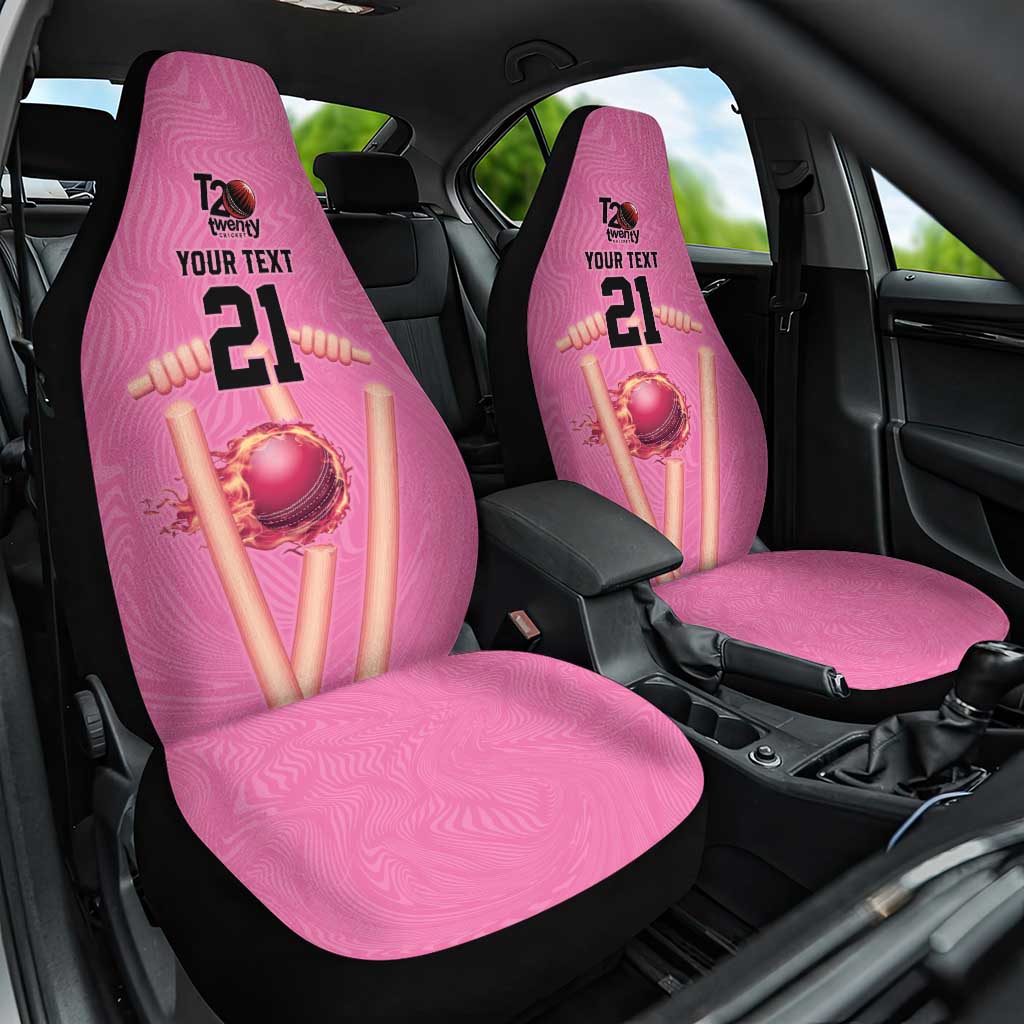Bermuda Cricket Custom Car Seat Cover Quo Fata Ferunt Sporty - Wonder Print Shop