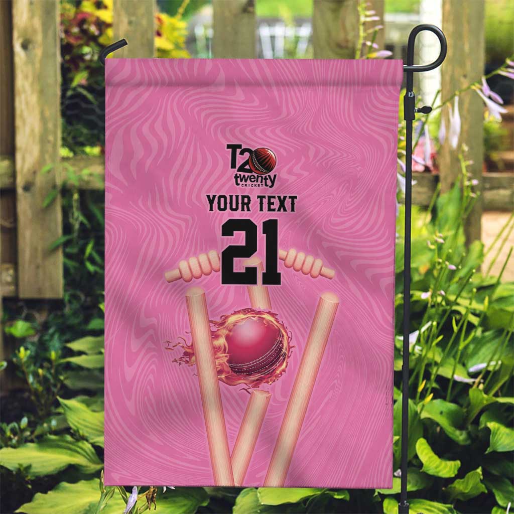 Bermuda Cricket Custom Garden Flag Quo Fata Ferunt Sporty - Wonder Print Shop