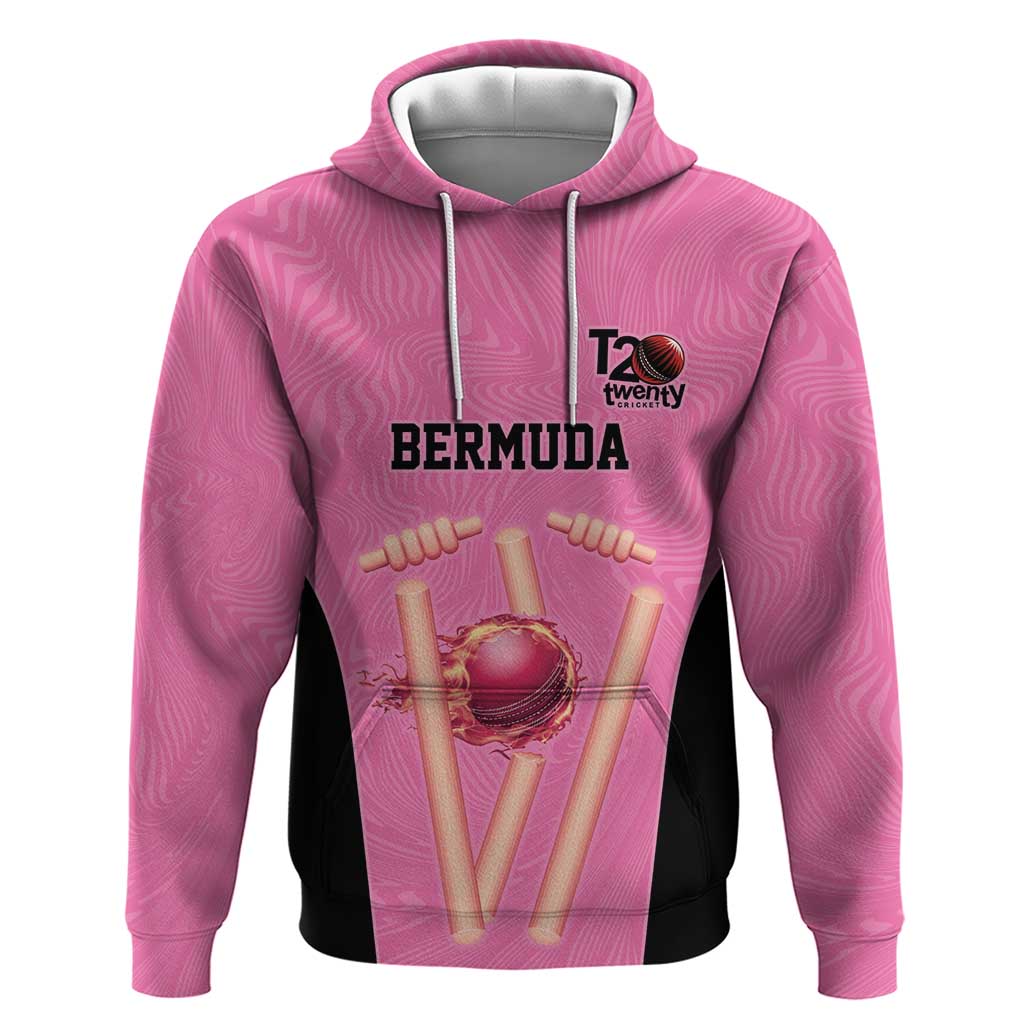 Bermuda Cricket Custom Hoodie Quo Fata Ferunt Sporty - Wonder Print Shop