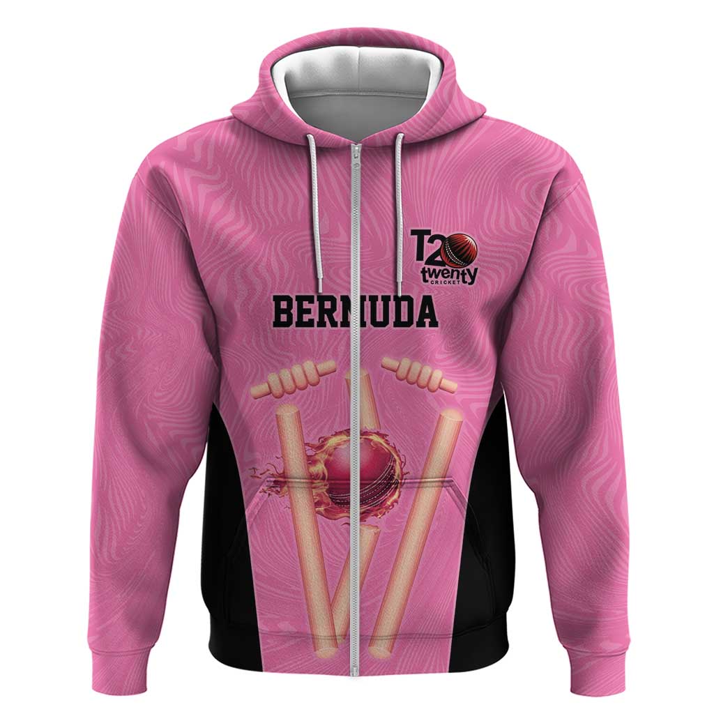 Bermuda Cricket Custom Hoodie Quo Fata Ferunt Sporty - Wonder Print Shop