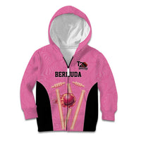 Bermuda Cricket Custom Kid Hoodie Quo Fata Ferunt Sporty - Wonder Print Shop