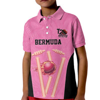 Bermuda Cricket Custom Kid Polo Shirt Quo Fata Ferunt Sporty - Wonder Print Shop