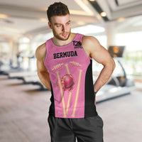 Bermuda Cricket Custom Men Tank Top Quo Fata Ferunt Sporty - Wonder Print Shop