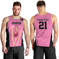 Bermuda Cricket Custom Men Tank Top Quo Fata Ferunt Sporty - Wonder Print Shop