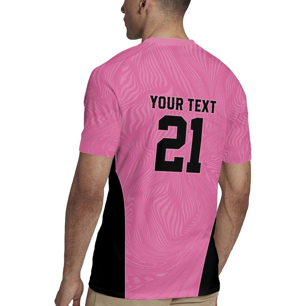 Bermuda Cricket Custom Rugby Jersey Quo Fata Ferunt Sporty - Wonder Print Shop