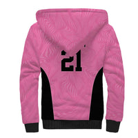 Bermuda Cricket Custom Sherpa Hoodie Quo Fata Ferunt Sporty - Wonder Print Shop