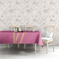 Bermuda Cricket Custom Tablecloth Quo Fata Ferunt Sporty - Wonder Print Shop