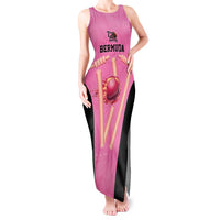 Bermuda Cricket Custom Tank Maxi Dress Quo Fata Ferunt Sporty - Wonder Print Shop