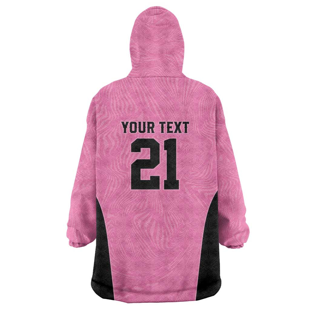 Bermuda Cricket Custom Wearable Blanket Hoodie Quo Fata Ferunt Sporty - Wonder Print Shop