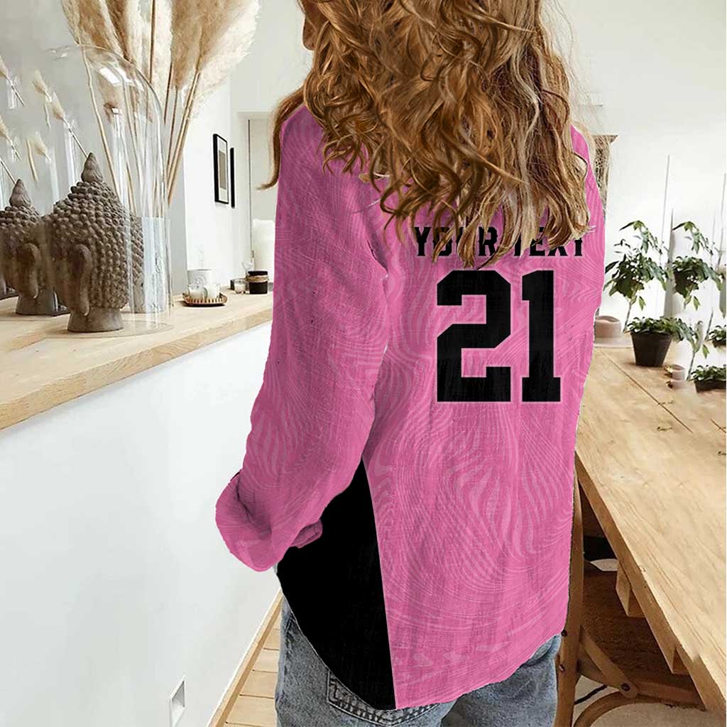 Bermuda Cricket Custom Women Casual Shirt Quo Fata Ferunt Sporty - Wonder Print Shop