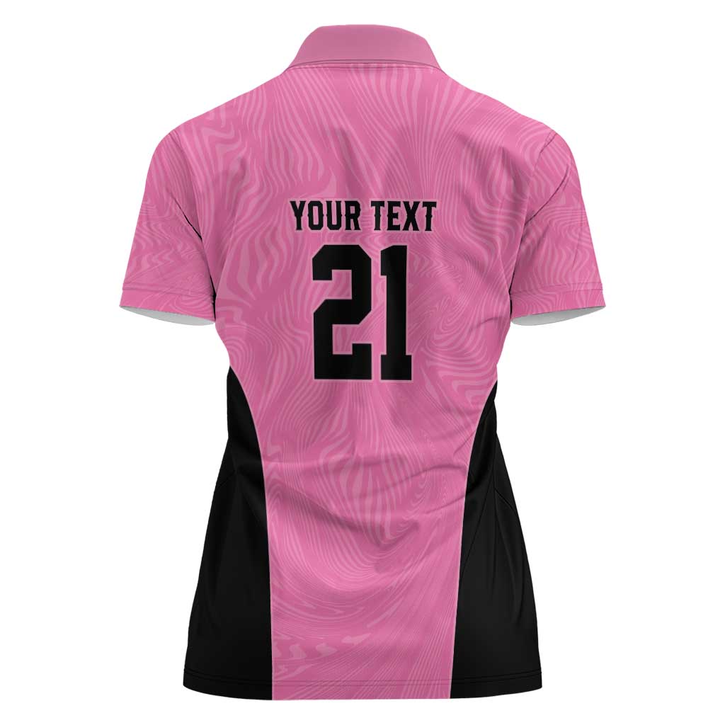 Bermuda Cricket Custom Women Polo Shirt Quo Fata Ferunt Sporty - Wonder Print Shop