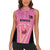 Bermuda Cricket Custom Women Sleeveless Polo Shirt Quo Fata Ferunt Sporty - Wonder Print Shop