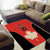 Canada Cricket Custom Area Rug Classic Maple Leaf - Wonder Print Shop