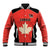 Canada Cricket Custom Baseball Jacket Classic Maple Leaf - Wonder Print Shop