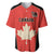 Canada Cricket Custom Baseball Jersey Classic Maple Leaf - Wonder Print Shop