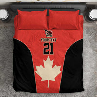 Canada Cricket Custom Bedding Set Classic Maple Leaf - Wonder Print Shop