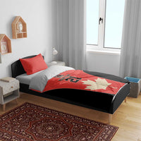 Canada Cricket Custom Bedding Set Classic Maple Leaf - Wonder Print Shop