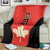 Canada Cricket Custom Blanket Classic Maple Leaf - Wonder Print Shop