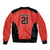 Canada Cricket Custom Bomber Jacket Classic Maple Leaf - Wonder Print Shop