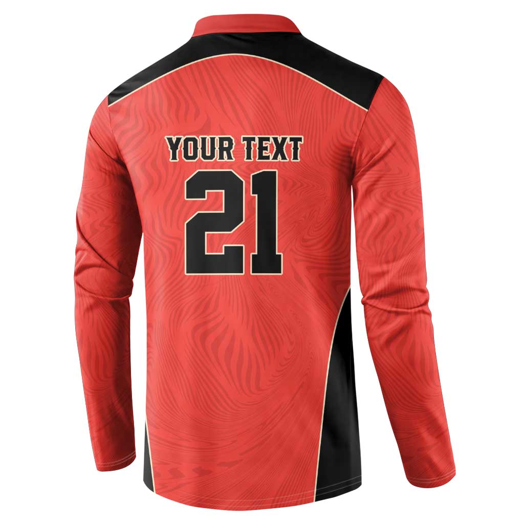 Canada Cricket Custom Button Sweatshirt Classic Maple Leaf - Wonder Print Shop